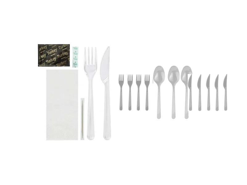 Çatal, Kaşık, Set ve Bardak