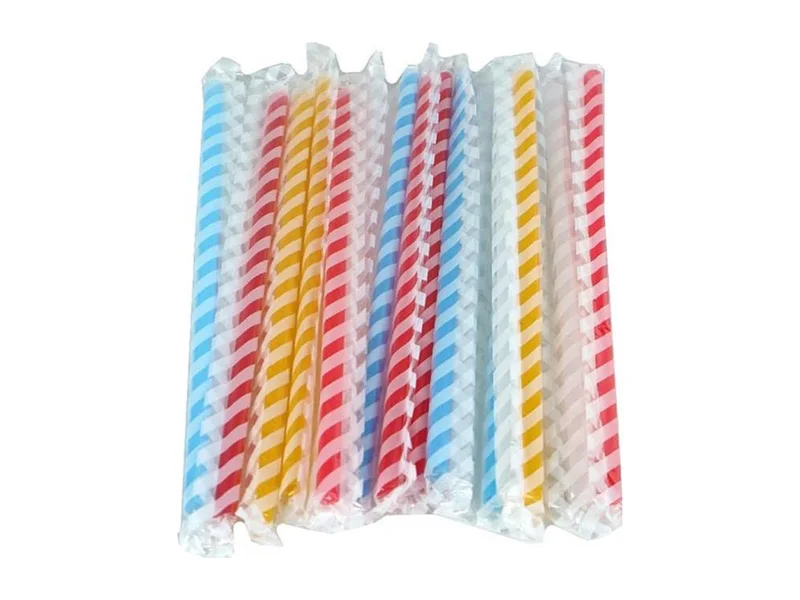 Frozan Körüklü Jelatinli Pipet 100 Lü Renkli