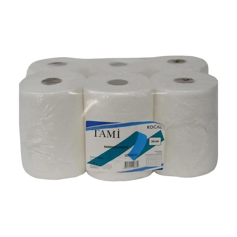 21 Cm Hareketli Havlu 3 Kg 6 Ad